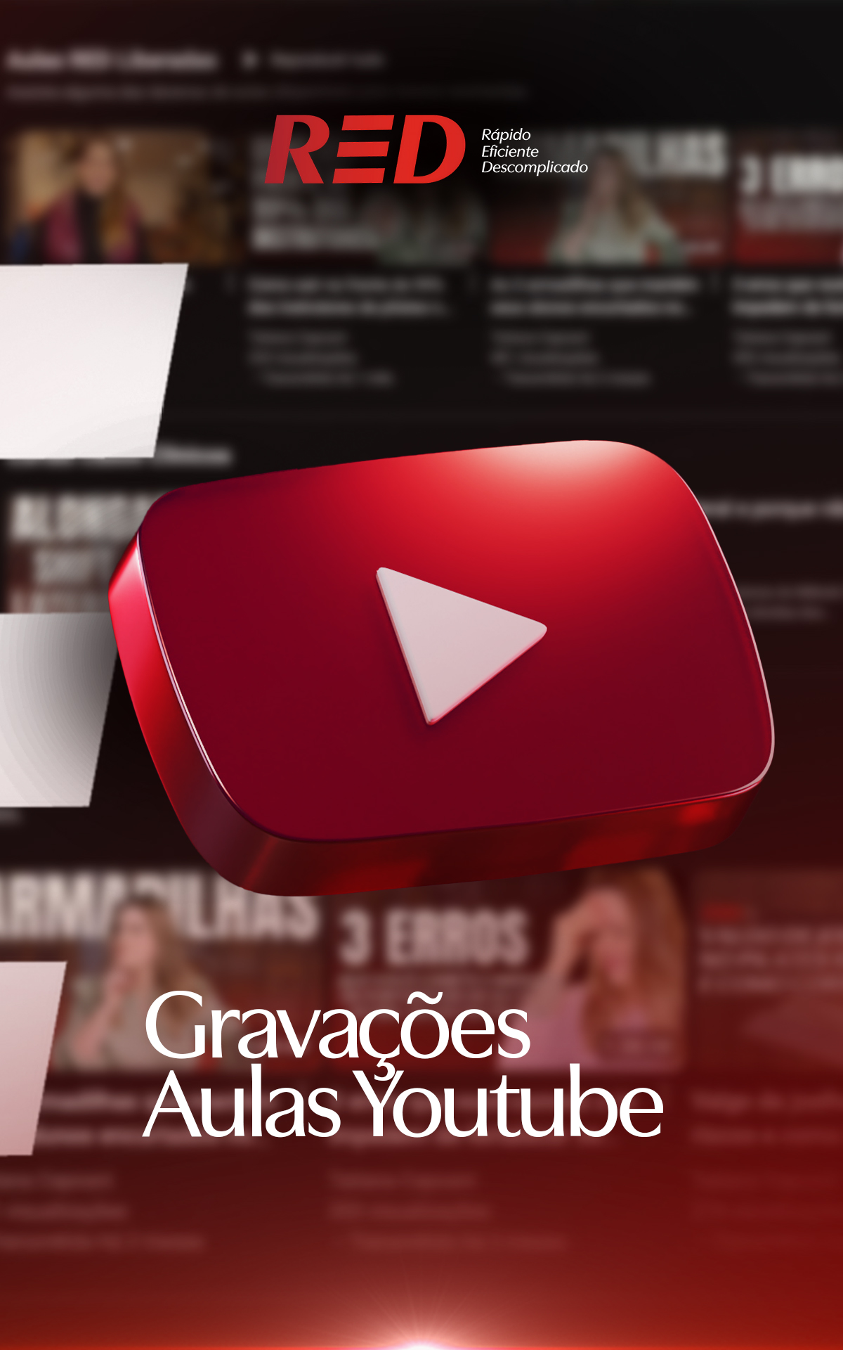 gravacoes youtube
